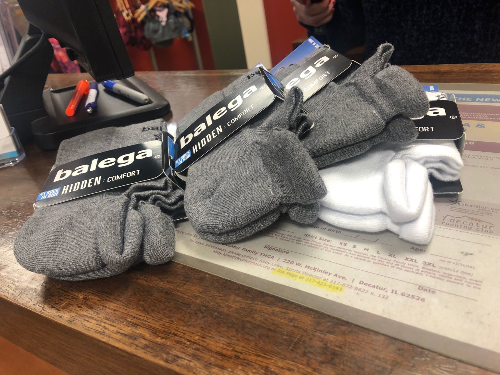 Balega socks